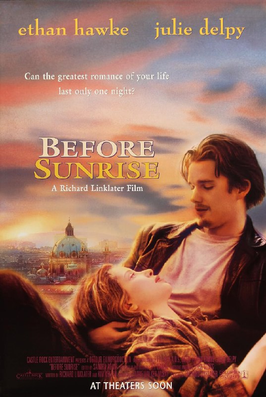 Before Sunrise (1995) ⭐ 8.1 | Drama, Romance