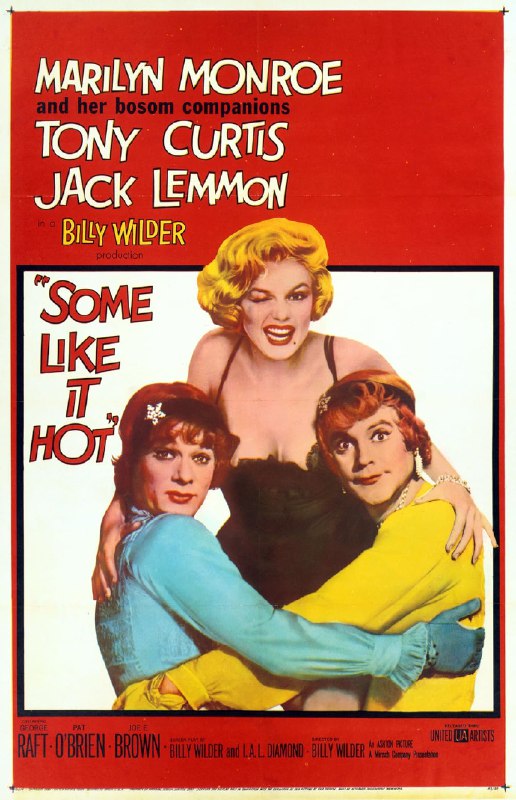 Some Like It Hot (1959) ⭐ 8.2 | Comedy, Music, Romance