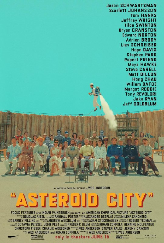 Asteroid City (2023) ⭐ 6.5 | Comedy, Drama, Romance